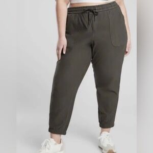 Athleta Farallon Jogger Size 24 Cypress Green NWT